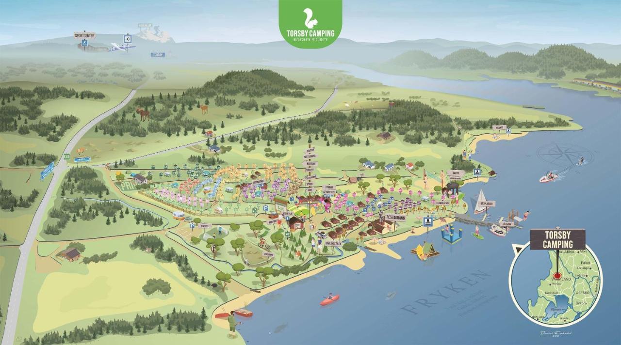 Torsby Camping Kültér fotó